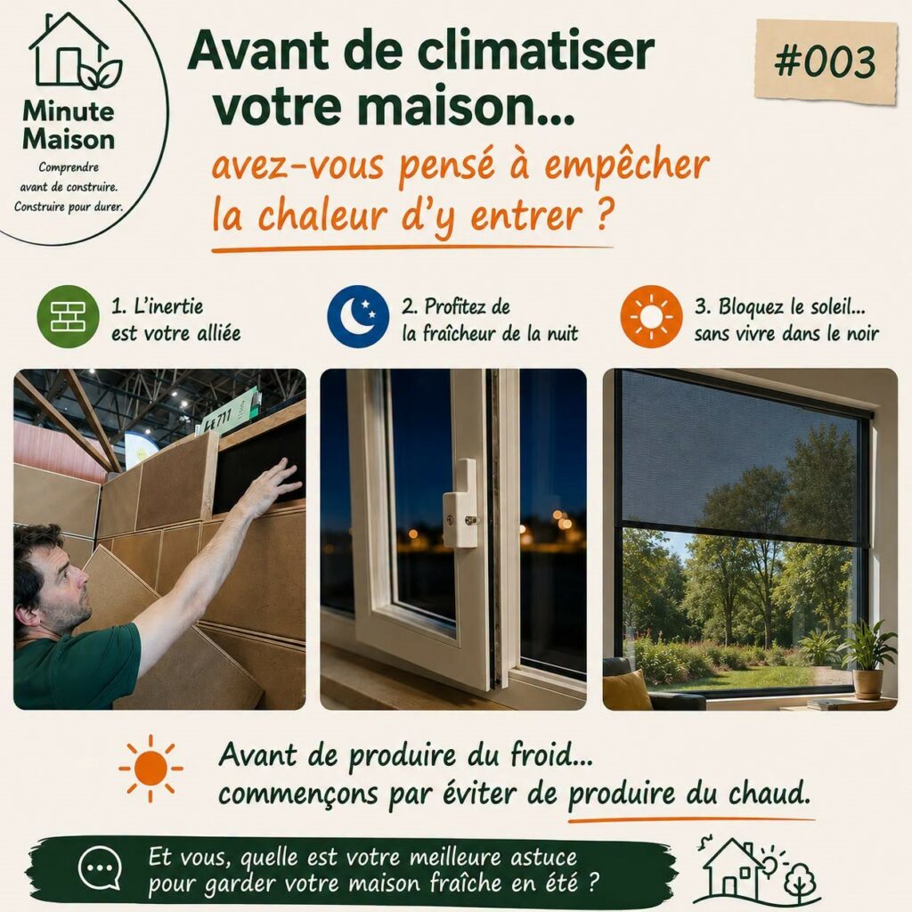 Avant de climatiser votre maison